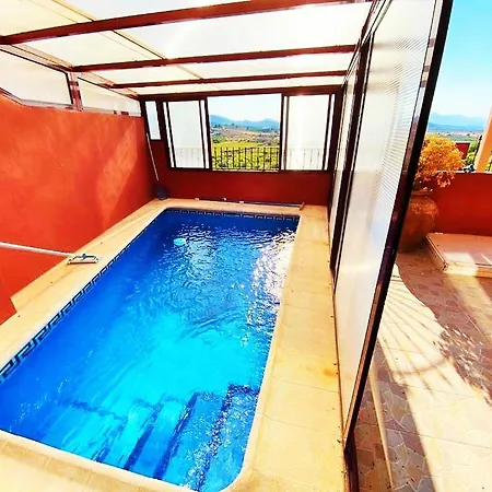 Vivienda De Estilo Rustico Con Piscina La Grana Villa Bullas Exterior photo